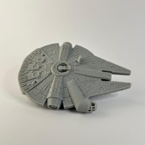 Custom 3D printed resin model, front view, white background